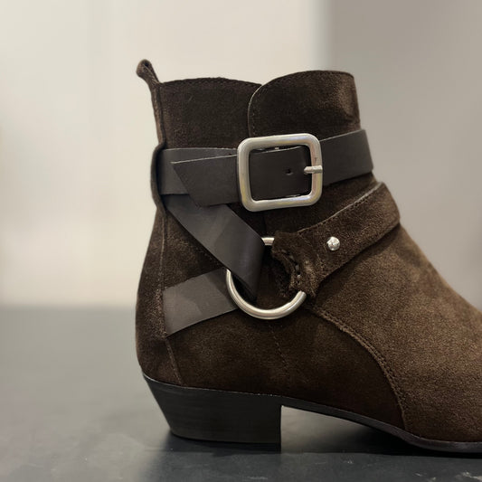 Stivaletto Camoscio Peach