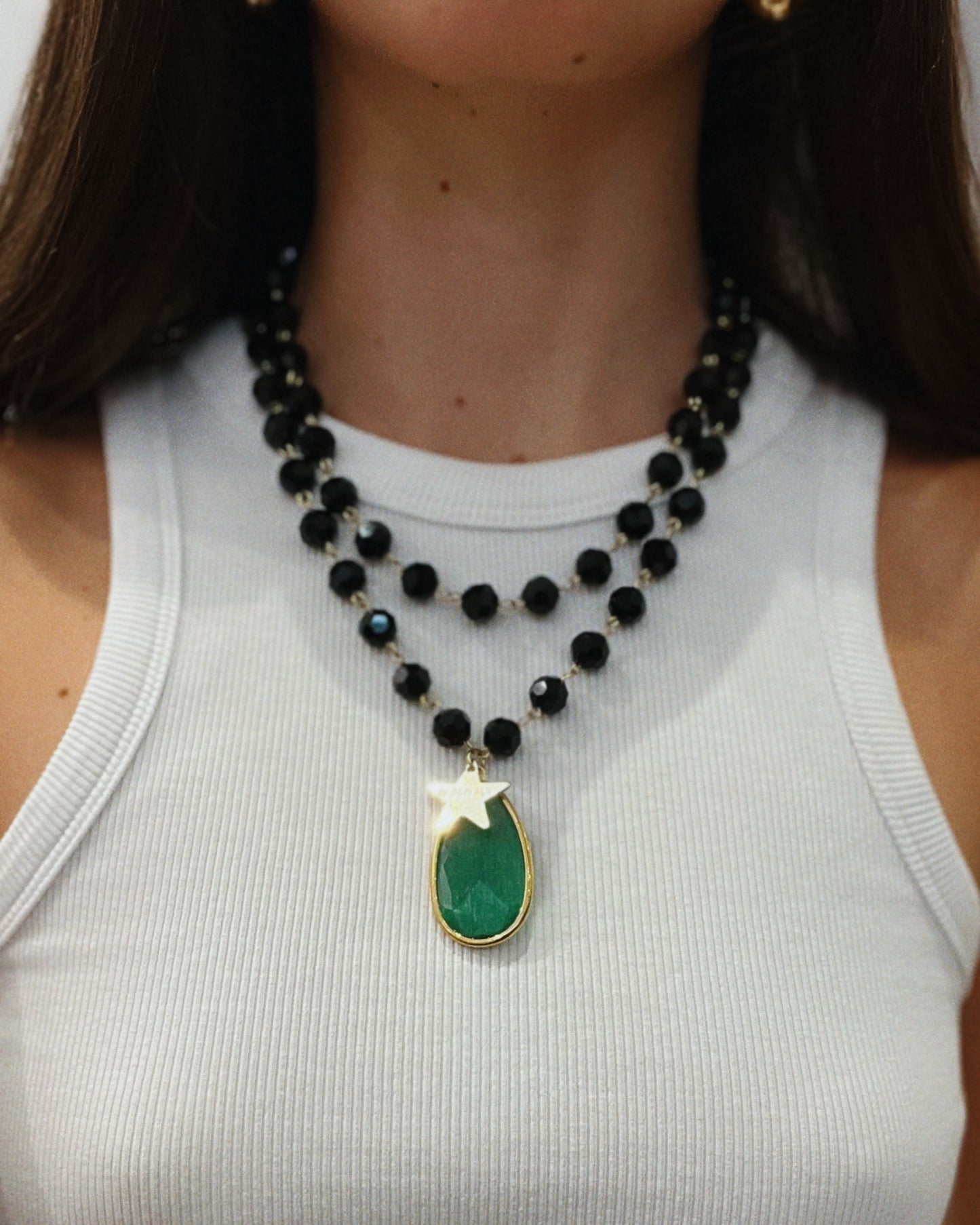 Collana Green Drop