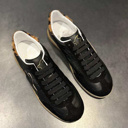 Sneaker Black/Leopard