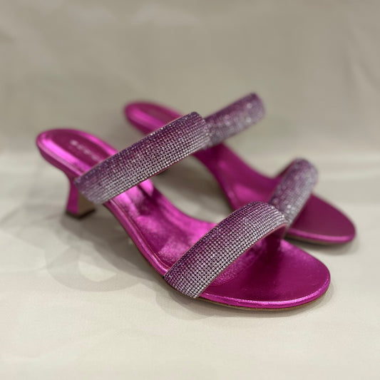 Sandalo Glitter Fuxia