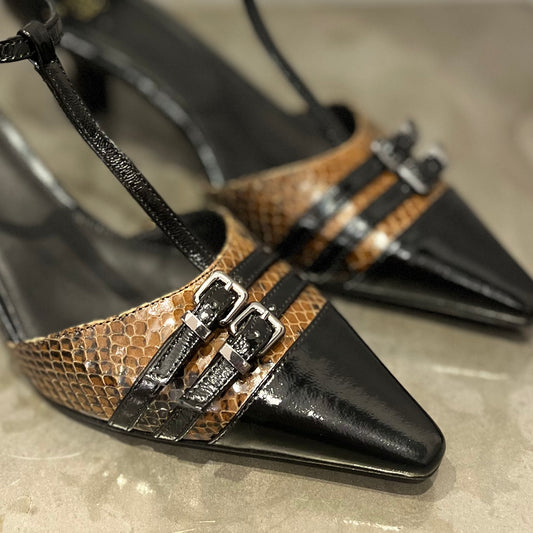 2792 Pitone Brow/Black