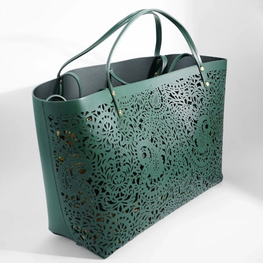 Shopper LIV Laserata Verde
