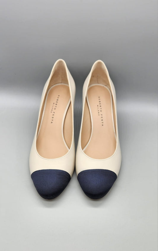 SIRI Off White / Blue