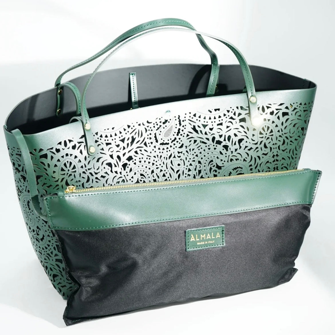 Shopper LIV Laserata Verde
