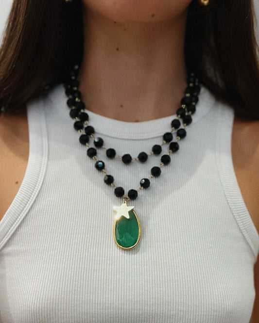 Collana Green Drop