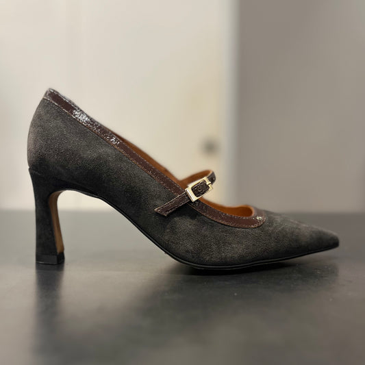 ARIANE Fog/Dark Brown