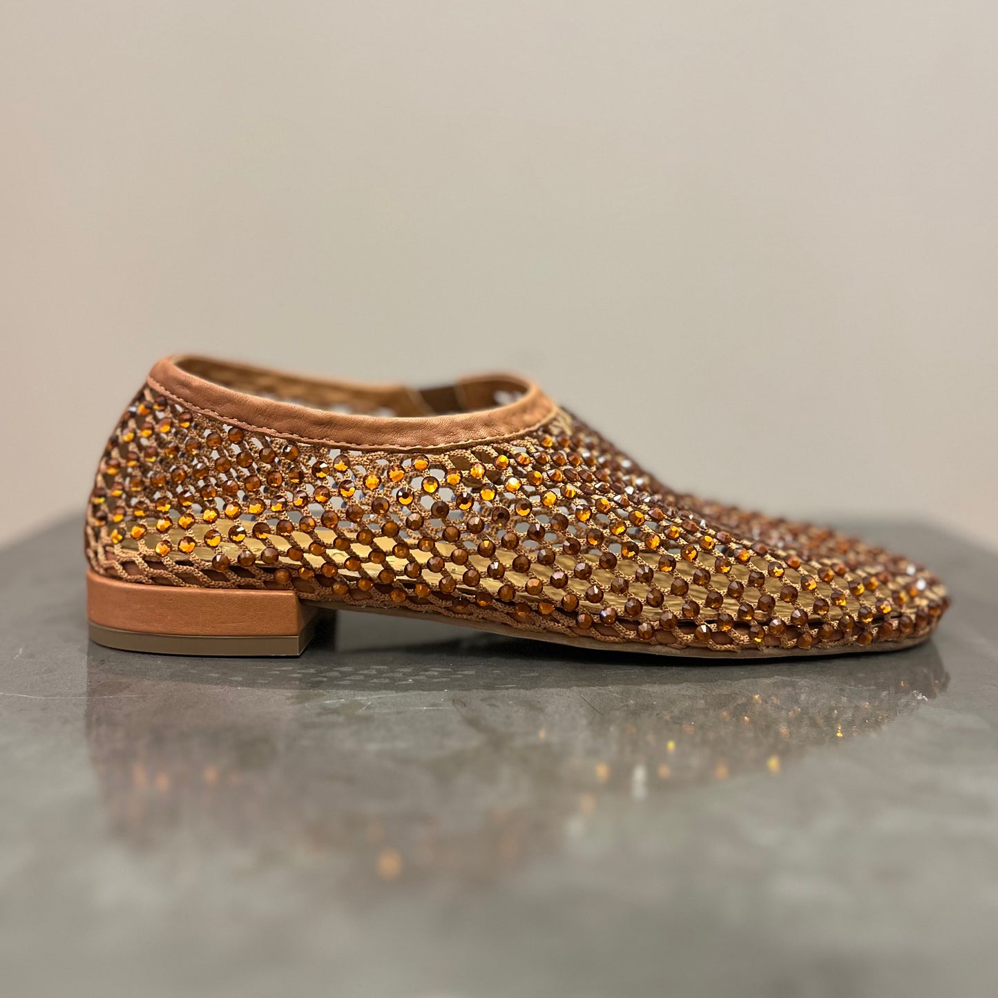 Ballerina Strass Cuero 18430