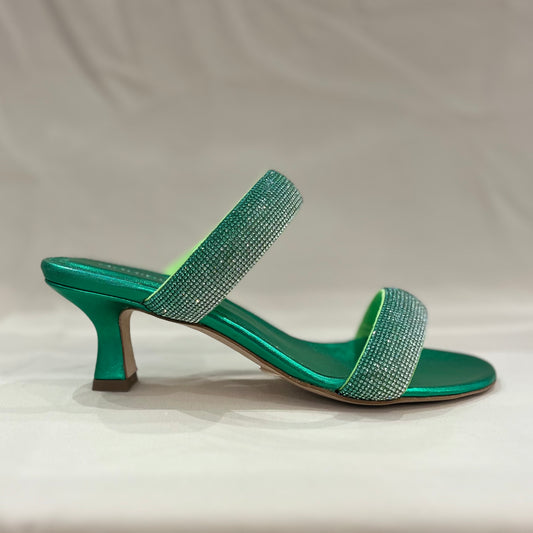 Sandalo Glitter Verde