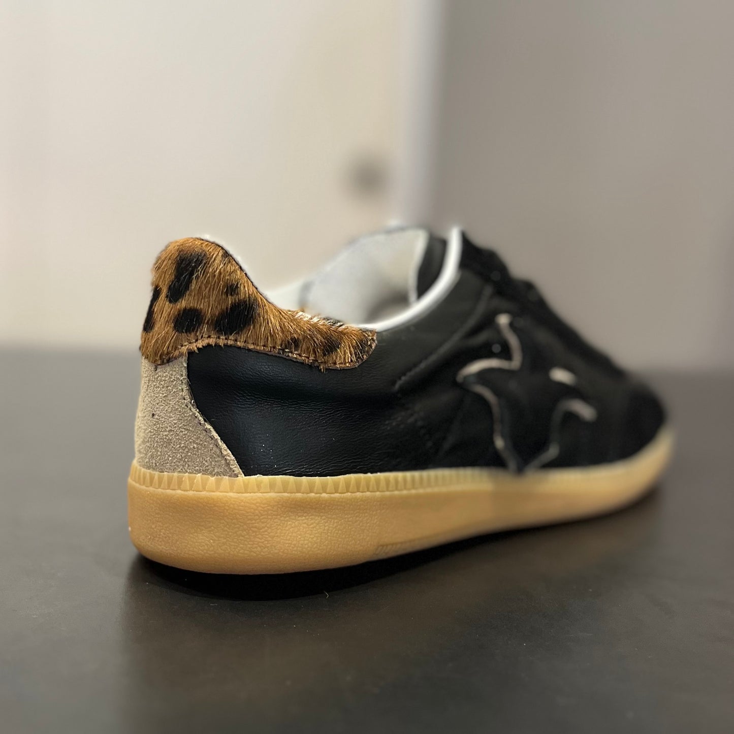 Sneaker Black/Leopard